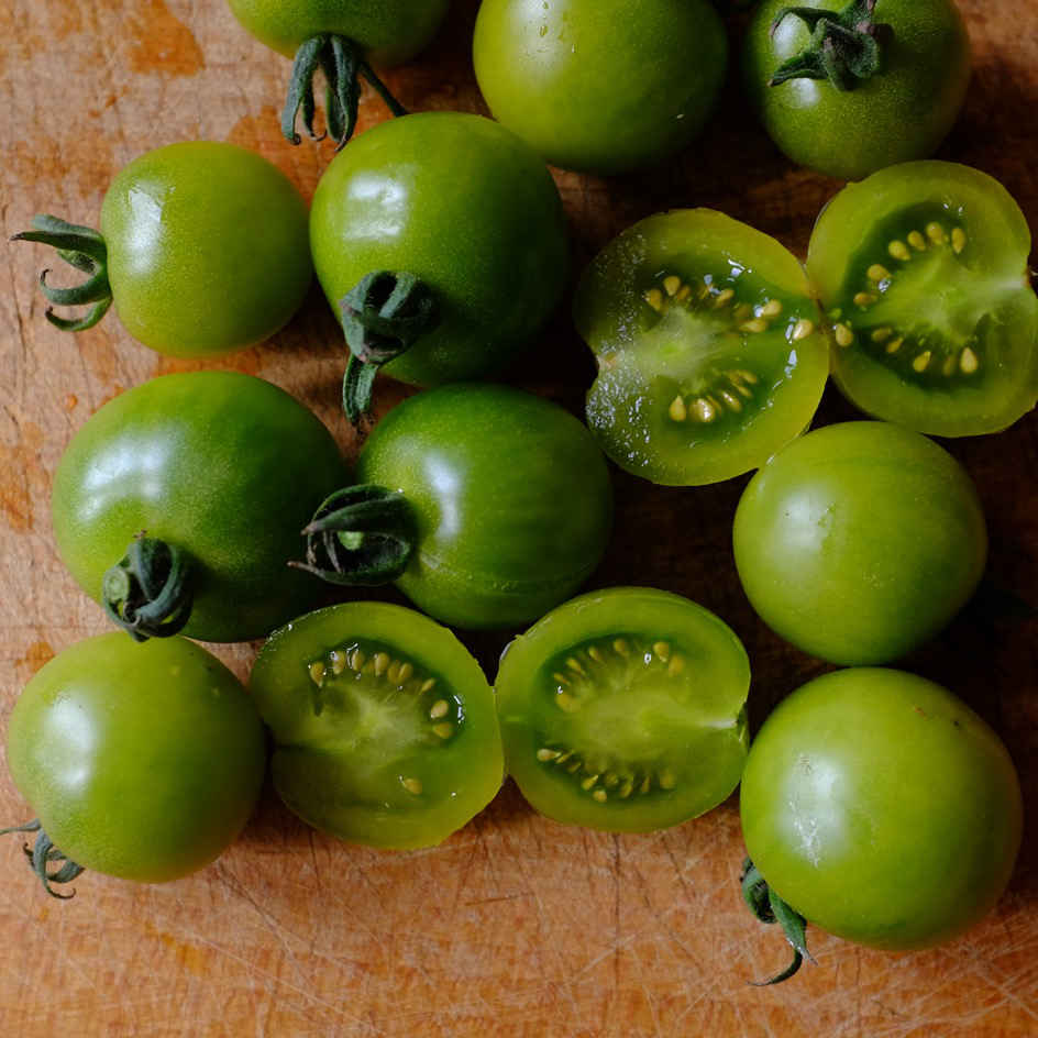 Plant de tomate cerise 'Green Doctor's Frosted' - Solanum lycopersicum Green Doctor's Frosted